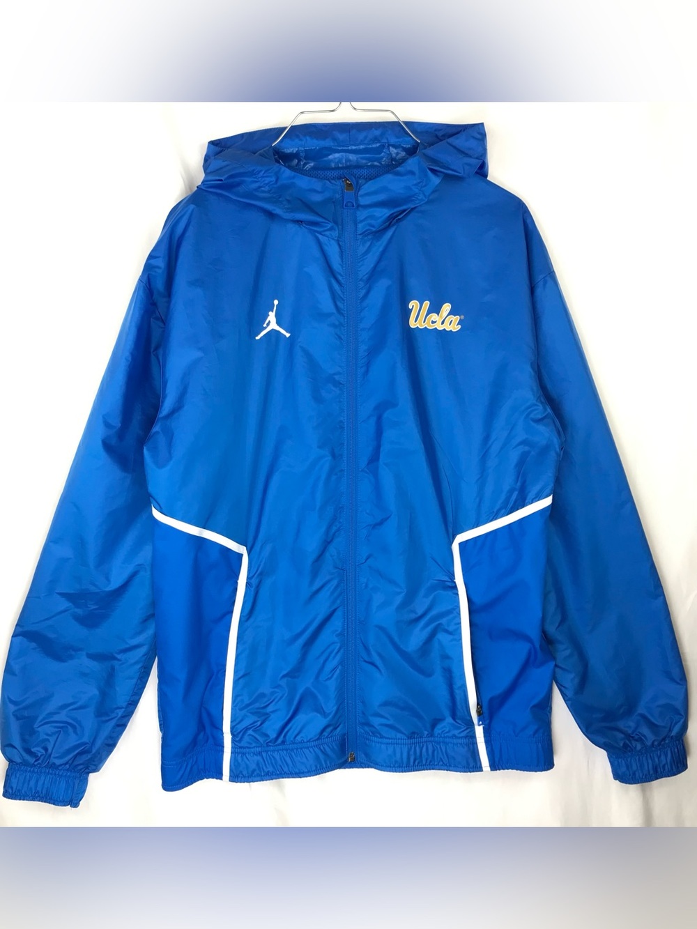 Jordan‎ UCLA Bruins Football Sideline Woven Full-Zip Hooded Jacket Blue Men's M